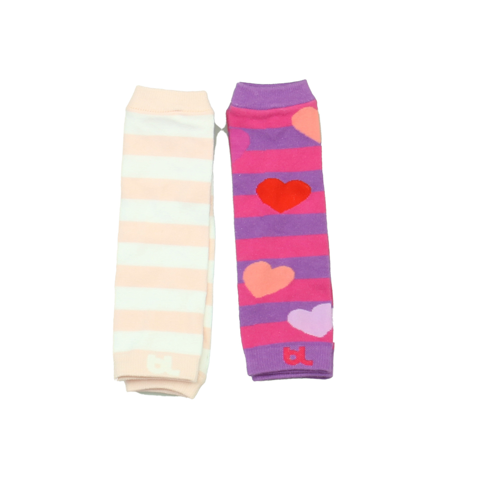 B.L. Girls Pink | White | Purple Stripes Accessory size: *0-12 Months